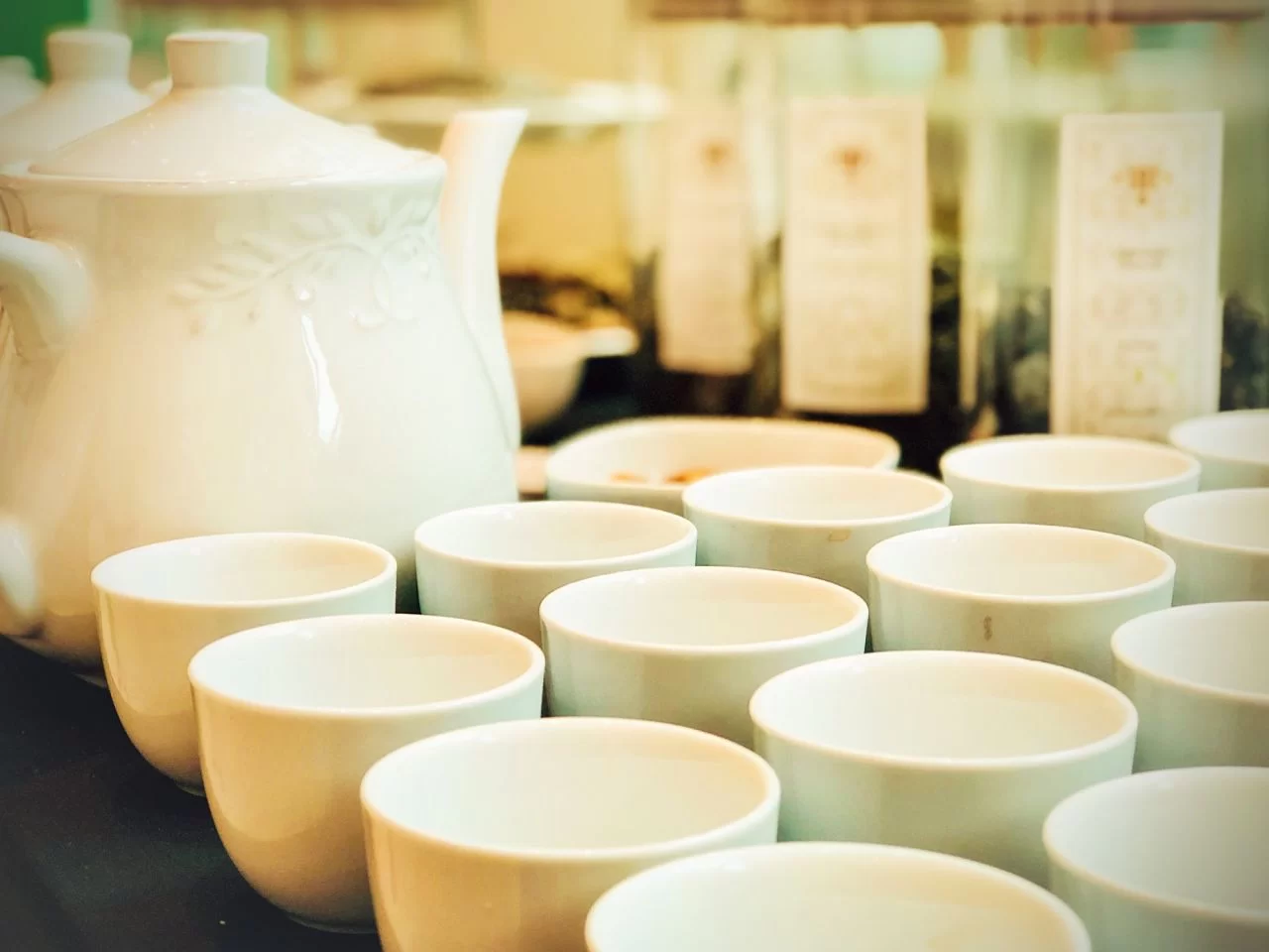 servicio de té